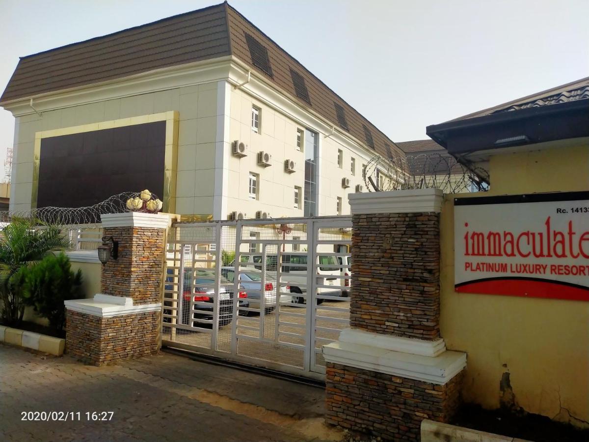 Immaculate Platinum Hotell Abuja Exteriör bild